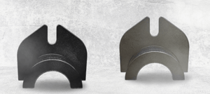 Powder metallurgy steam treatment - before and after comparison